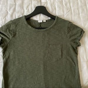 Gap T-Shirt Dress, Olive Green, size xs